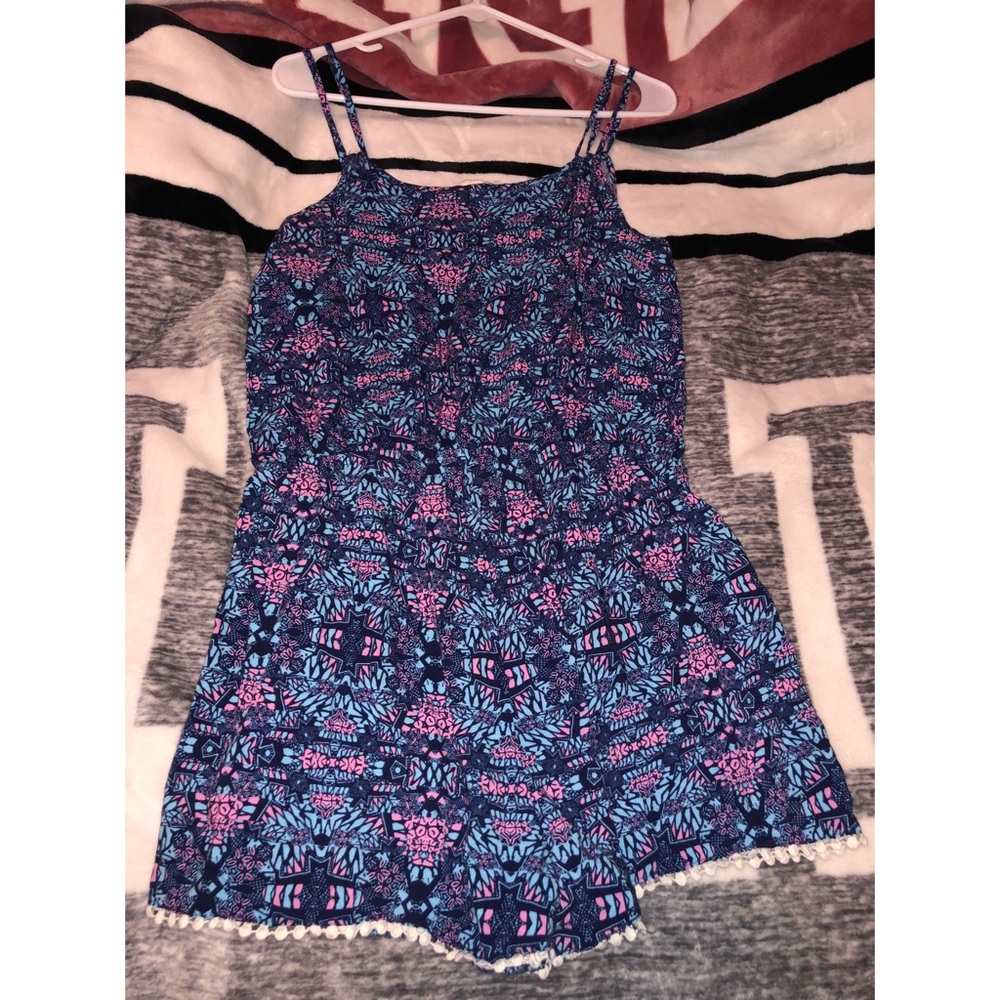 Blue/Pink romper!